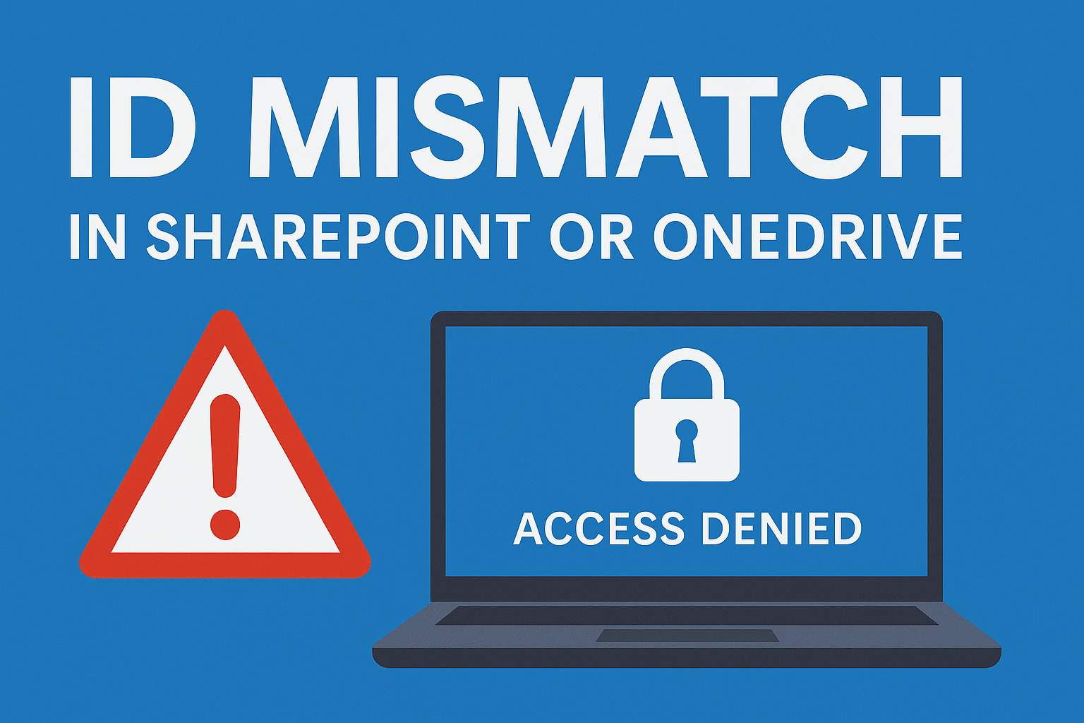 Banner image related to access denied errors in SharePoint and OneDrive